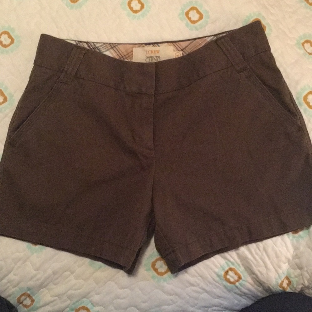 J crew classic twill chino city fit shorts. 6 NWOT
